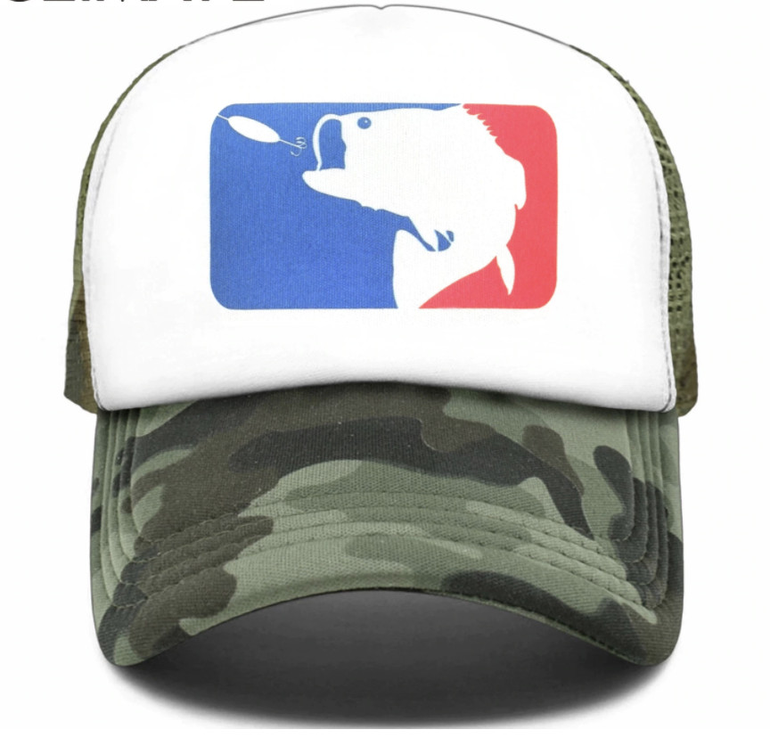 Шляпа Pike Fish Trucker Hat Fishing 